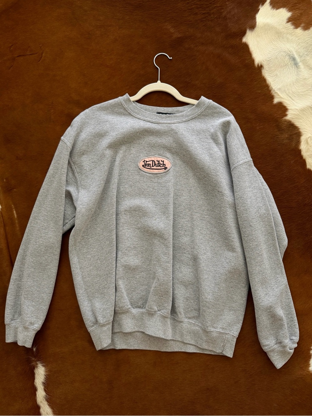 Von Dutch grey vintage crewneck